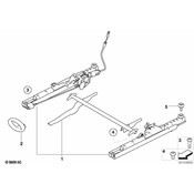 BMW Seat Adjuster - Genuine BMW 52109152080