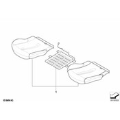 MINI Seat Cushion Foam - Genuine MINI 52109179904