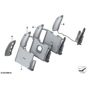 BMW Seat Lumbar Motor - Genuine BMW 52109471691