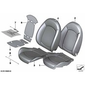 MINI Seat Back Cover - Genuine MINI 52109809933
