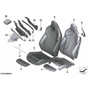 BMW Seat Belt Guide - Genuine BMW 52109871805