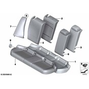 BMW Seat Back Cover - Genuine BMW 52202992146