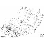 BMW Seat Trim Panel - Genuine BMW 52203411930