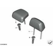 BMW Headrest - Genuine BMW 52205A1C230