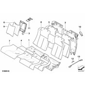 BMW Seat Belt Guide - Genuine BMW 52207118082