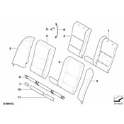 BMW Seat Hinge Cover - Genuine BMW 52207135820
