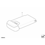 BMW Seat Armrest - Genuine BMW 52207171146