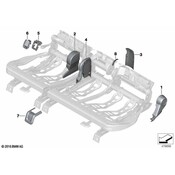 BMW Child Restraint Anchor Plate - Genuine BMW 52207181837