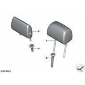 BMW Headrest - Genuine BMW 52207263721