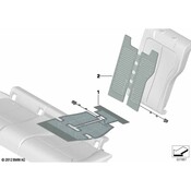 BMW Seat Heater Pad - Genuine BMW 52207280186