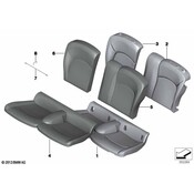 Mini Seat Cushion Foam - Genuine Mini 52207299506