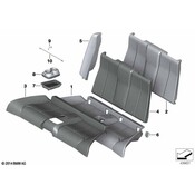 BMW Seat Cover - Genuine BMW 52207354560