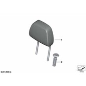 BMW Headrest - Genuine BMW 52207384917