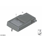 BMW Seat Armrest - Genuine BMW 52207459656