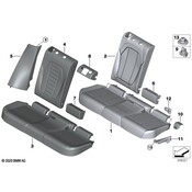 BMW Seat Back Cover - Genuine BMW 52207472815