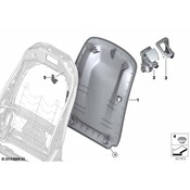 BMW Folding Seat Latch - Genuine BMW 52207488174