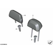 BMW Headrest - Genuine BMW 52207933095