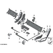 BMW Seat Trim Panel - Genuine BMW 52207942889