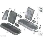 BMW Seat Back Cover - Genuine BMW 52208067202