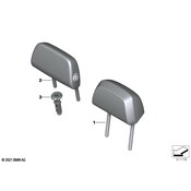 BMW Headrest - Genuine BMW 52208067400