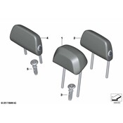 BMW Headrest - Genuine BMW 52208079392