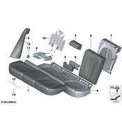 BMW Seat Back Cover - Genuine BMW 52208096229