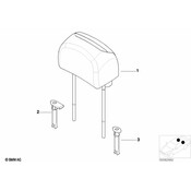 BMW Headrest - Genuine BMW 52208255035