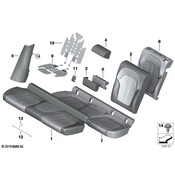 BMW Seat Back Cover - Genuine BMW 52208493624