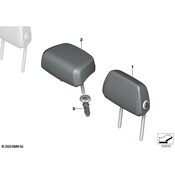 BMW Headrest - Genuine BMW 52208747363