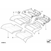 BMW ISOFIX Cover (Beige) - Genuine BMW 52209112425