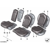 MINI Seat Cover - Genuine MINI 52209805227