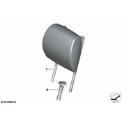 BMW Headrest - Genuine BMW 52307938665