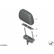 BMW Headrest - Genuine BMW 52307941602