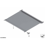 BMW Sunroof Cover - Genuine BMW 54109853285