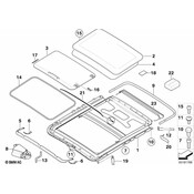 BMW Sunroof Wind Deflector - Genuine BMW 54138217992