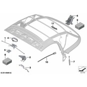 MINI Convertible Top Latch - Genuine MINI 54342759395