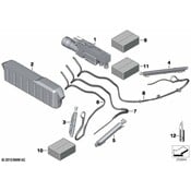 BMW Convertible Top Hydraulic Cylinder - Genuine BMW 54347299828