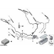 BMW Convertible Top Strut - Genuine BMW 54377223338