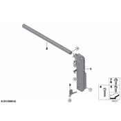 Mini Radiator Support Tie Bar - Genuine Mini 54607363037