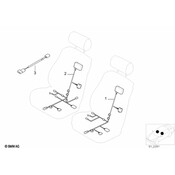 BMW Wiring Drivers Side - Genuine BMW 61007027239