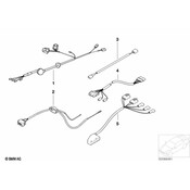 BMW Repair Wiring Set For Trunk Lid - Genuine BMW 61108385924