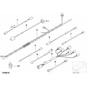 BMW Wiring Sup.Restraint Sys.-Belt Tensioner - Genuine BMW 61108407916