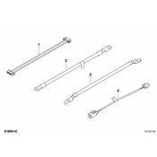 BMW Adapter Cable Pdc Sensor - Genuine BMW 61113452737