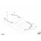 BMW Repair Wiring Set For Trunk Lid - Genuine BMW 61116933040