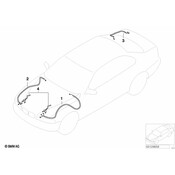 BMW Front Right Repair Wiring Set - Genuine BMW 61116951100