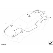 BMW Repair Wiring Set For Trunk Lid - Genuine BMW 61116978785