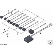 BMW Repair Cable Airbag System - Genuine BMW 61119234475