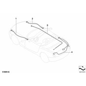 BMW Front Left Repair Wiring Set - Genuine BMW 61119236661