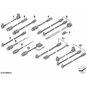 BMW Hsd Line - Genuine BMW 61119238636