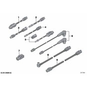 BMW Hsd Line (L= 2420 mm) - Genuine BMW 61119244251